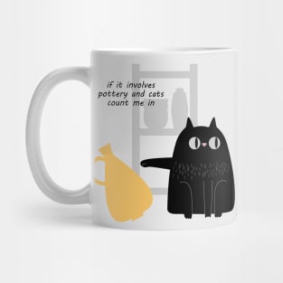 Bad Pottery Cat Mug